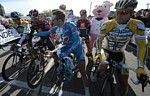 Kim Kirchen w�hrend der ersten Etappe des Circuit de la Sarthe